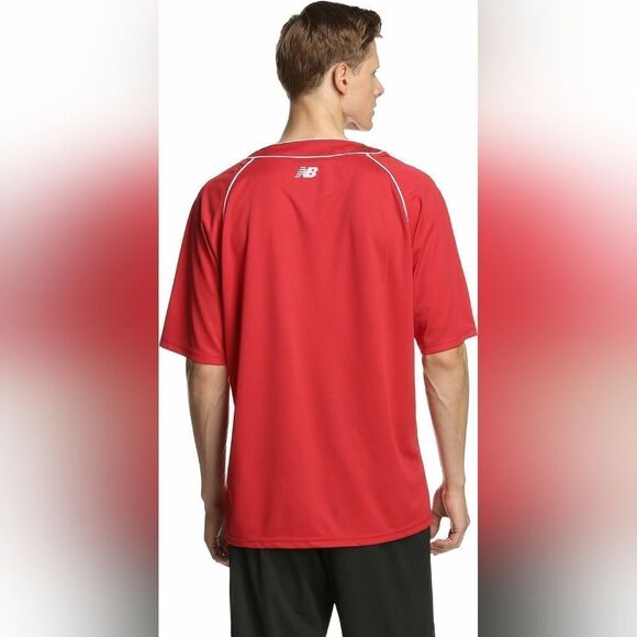 New Balance 2 Button Baseball Jersey sz 4XL - Picture 2 of 13